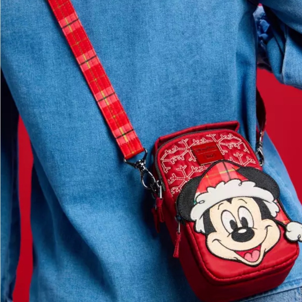 NWT Disney Red Mickey Mouse Crossbody Bag